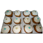 Large Decorated Cupcakes