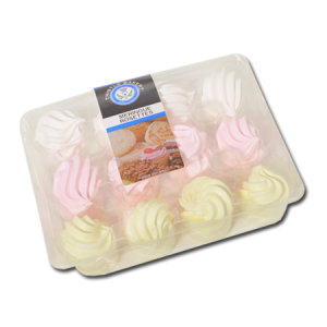 Meringue Rosettes 24's
